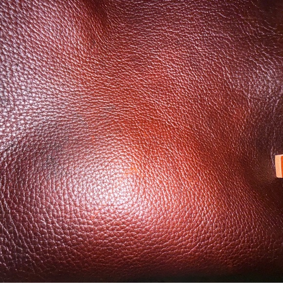 Portland Leather Goods Medium Tote Bag with Tan Straps - Picture 6 of 6